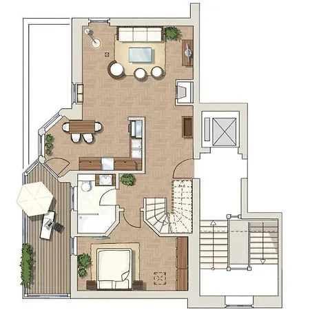 Apartment Rheingold Rheingold 5 Kuehlungsborn